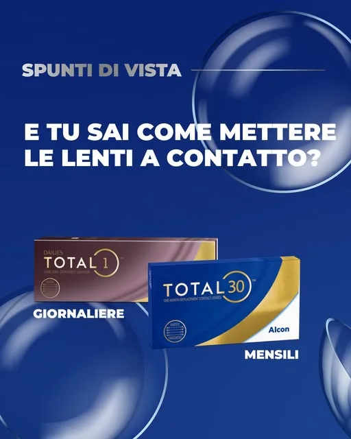 Spunti di vista: il post sull’applicazione delle lenti a contatto